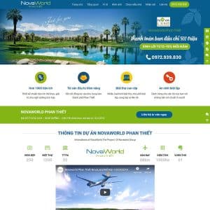 Website flatsome wordpress bất động sản