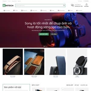 Mẫu website đồ công nghệ 02