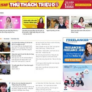 Alternative view of Mẫu website tin tức