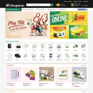 Mẫu website in ấn 03