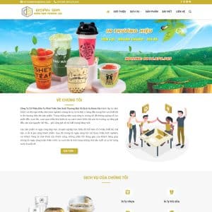 Mẫu website in ấn 04