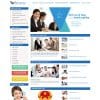 Mẫu website công ty kế toán