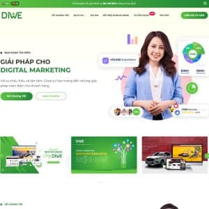Alternative view of Mẫu website marketing 01