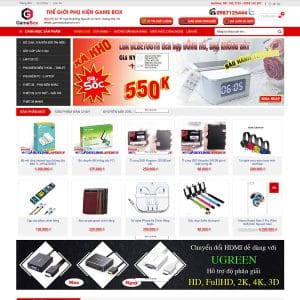 Mẫu website flatsome bán máy tính 01