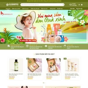Mẫu website mỹ phẩm 18