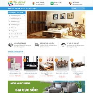 Website Wordpress bán nội thất