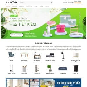 Mẫu website nội thất 28