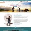Mẫu website tổ chức sự kiện 02