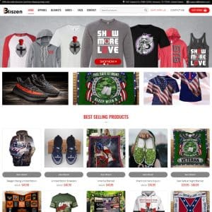 Mẫu website thời trang 15, pod