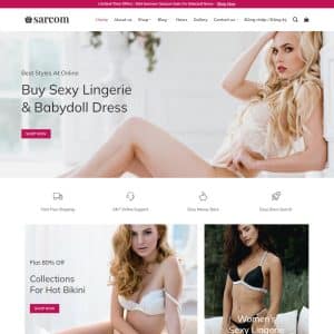 Mẫu website thời trang 19