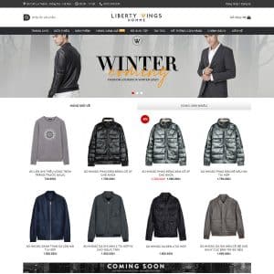 Mẫu website flatsome thời trang 03