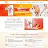Mẫu website thực phẩm chức năng 02