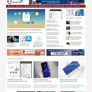Mẫu website tin tức 25