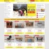 Mẫu website bán đồ gỗ