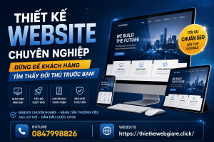Thiết Kế Website Chuyên Nghiệp
