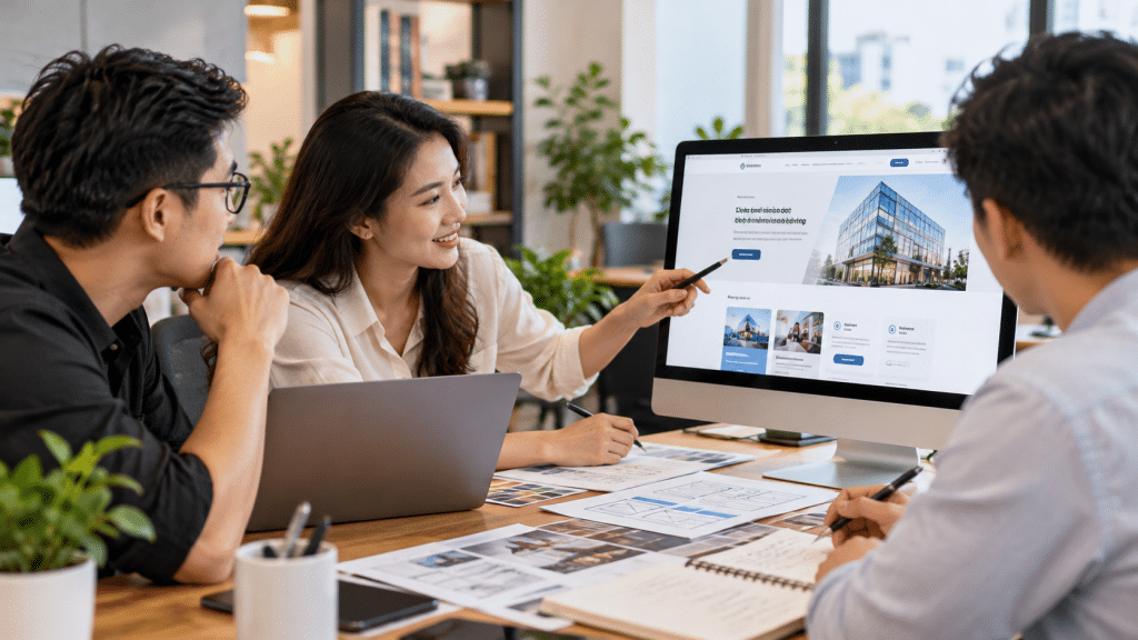 Ảnh minh họa dịch vụ thiết kế website cho doanh nghiệp Việt Nam