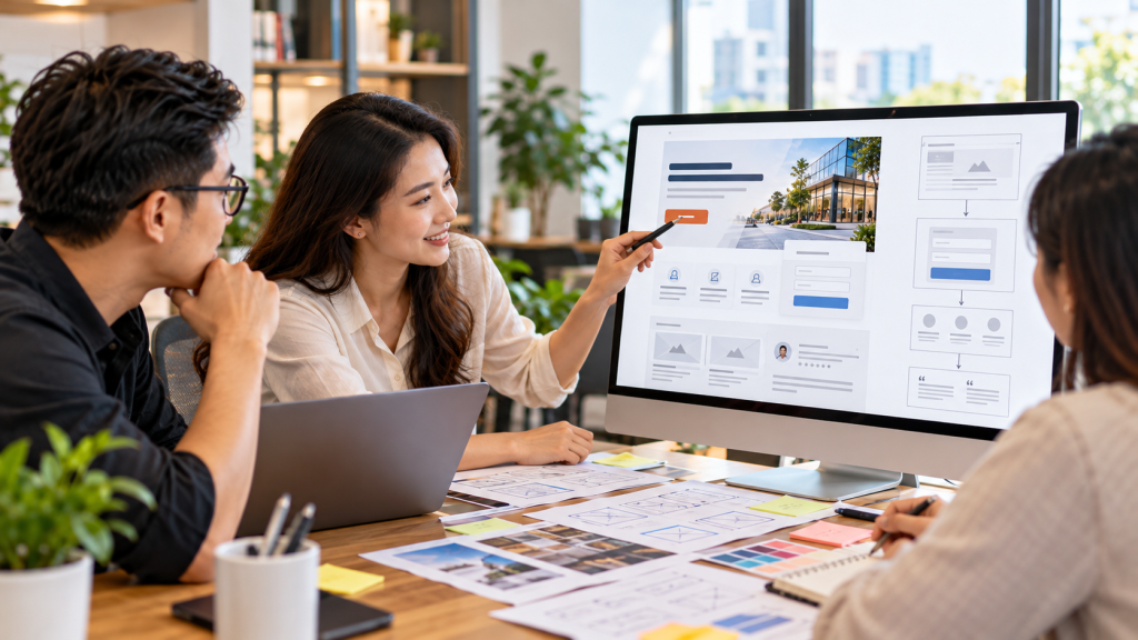 Ảnh minh họa dịch vụ thiết kế website cho doanh nghiệp Việt Nam
