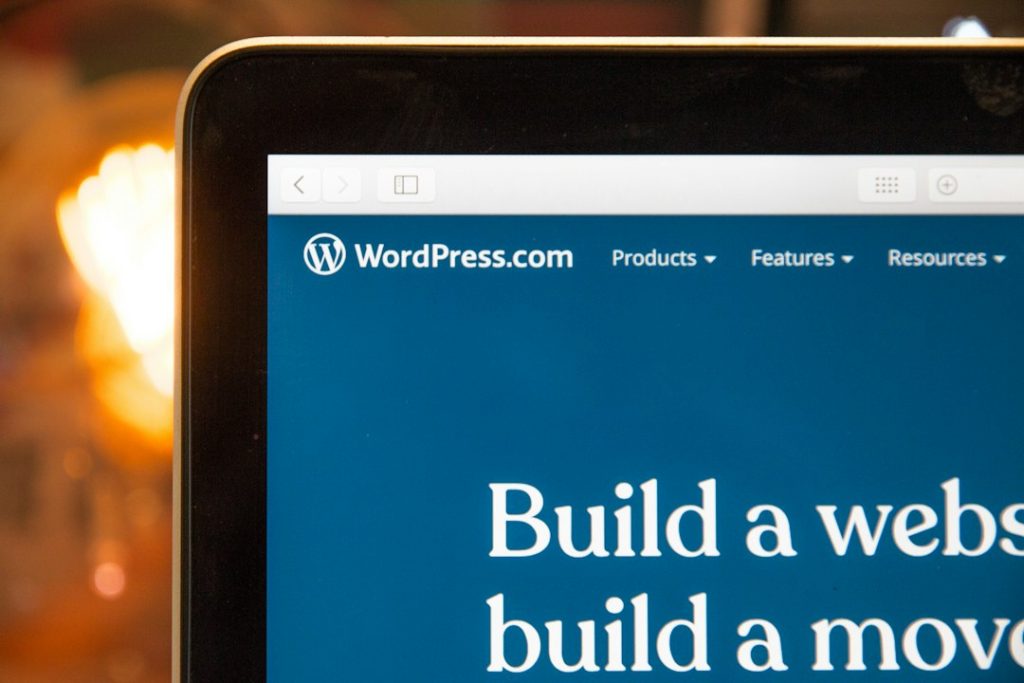 Màn hình làm việc minh họa phát triển website WordPress