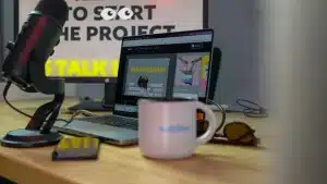 thiết kế website WordPress – hình minh họa quy trình và không gian làm việc